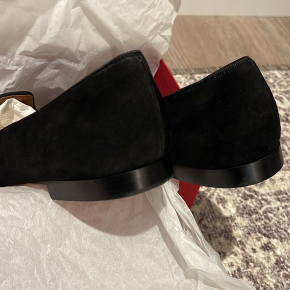 Valentino Black Suede Slipper - Picture 5 of 12